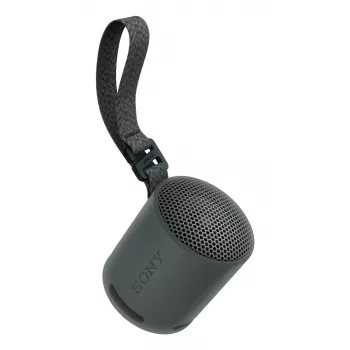 Sony SRS-XB100 — Bezvadu Bluetooth portatīvais skaļrunis, IP67 ūdens un putekļu izturīgs, 16 h akumulators, melns