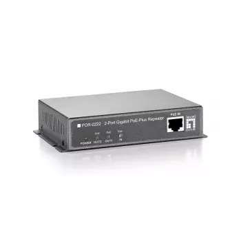 LevelOne Gigabit PoE Retranslators, Kaskadējams, 2 PoE Izejas