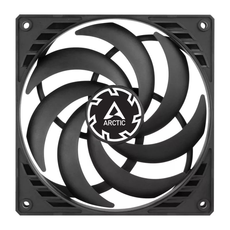 ARCTIC P14 Slim PWM PST spiediena optimizēts 140 mm PWM ventilators ar integrētu Y-kabeli