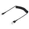StarTech.com 50cm USB–Lightning spoles kabelis, MFi sertificēts, melns, ar aramīda šķiedru