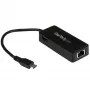 StarTech.com USB-C uz Gigabit tīkla adapteris ar papildu USB 3.0 portu