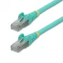 StarTech.com 1m CAT6a Ethernet kabelis - Ūdenszila - LSZH (zems dūmu un nulles halogēna) - 10GbE 500MHz 100W PoE++ - Bezķēdes RJ-45 ar sprieguma atslogotājiem - S/FTP tīkla savienojuma vads