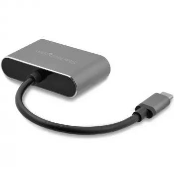StarTech.com USB-C uz VGA un HDMI adapteris - 2-in-1 - 4K 30Hz - Kosmosa pelēks