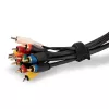 StarTech.com 6 collu āķa un cilpas kabeļu saites - 50 iepakojumā - melnas - atkārtoti lietojamas kabeļu siksnas - regulējamas un elastīgas - vadu organizētājs kabeļu pārvaldībai