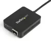 StarTech.com USB 3.0 uz optiskās šķiedras pārveidotājs - kompakts USB atvērta SFP adapteris - USB Gigabit tīkla adapteris