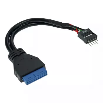 InLine USB 3.0 uz 2.0 adapteris iekšējais USB 3.0 / 2x USB 2.0 pin header, 0,15 m