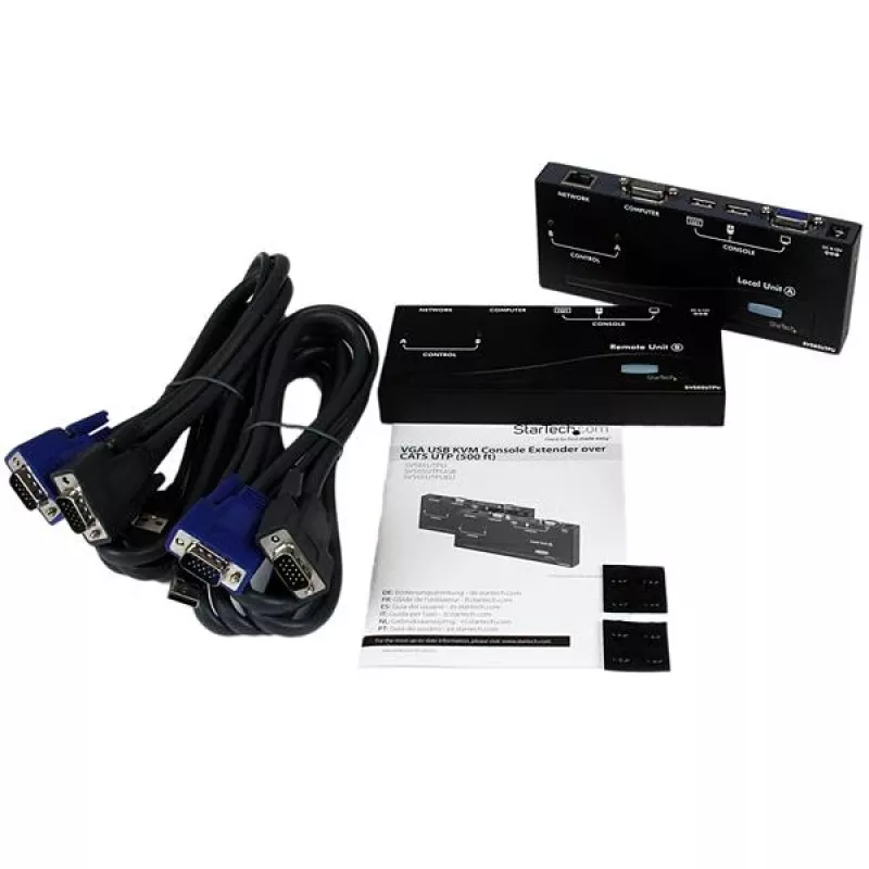 StarTech.com USB VGA KVM konsoles pagarinātājs pa CAT5 UTP (150 m)