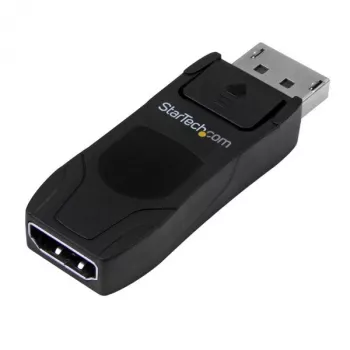 StarTech.com DisplayPort uz HDMI adapteris - 4K 30Hz kompakts DP 1.2 uz HDMI 1.4 video pārveidotājs - DP++ uz HDMI monitoru/TV - pasīvs DP uz HDMI kabeļa adapteris - fiksējošs DP savienotājs