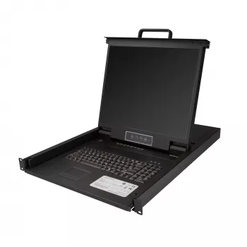 StarTech.com 8 portu uzstādāmais KVM konsole ar 6 pēdu kabeļiem - integrēts KVM slēdzis ar 19 collu LCD monitoru - pilnvērtīga 1U LCD KVM atvilktne - OSD KVM - izturīgs, 50 000 MTBF - USB + VGA atbalsts