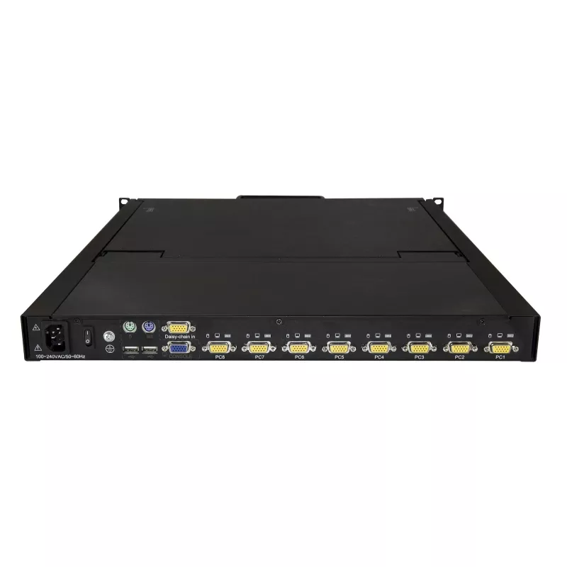 StarTech.com 8 portu uzstādāmais KVM konsole ar 6 pēdu kabeļiem - integrēts KVM slēdzis ar 19 collu LCD monitoru - pilnvērtīga 1U LCD KVM atvilktne - OSD KVM - izturīgs, 50 000 MTBF - USB + VGA atbalsts