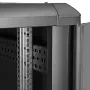 StarTech.com 4-Post 22U Server Rack Cabinet, Lockable 19 inch Data Rack Cabinet for Computer / AV / IT Equipment, Office / Home Network Rack with Casters & Adjustable Mounting Rails