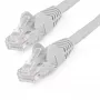 StarTech.com N6LPATCH2MGR 2 m CAT6 Ethernet tīkla kabelis (patch), LSZH, 10 Gigabit, 650 MHz, 100 W PoE, RJ45 UTP, bez āķīšiem, ETL verificēts, 24AWG, pelēks