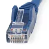 StarTech.com 2m CAT6 Ethernet kabelis - LSZH (Low Smoke Zero Halogen) - 10 Gigabit 250Mhz 100W PoE RJ45 10GbE UTP tīkla vads ar aizsargvāciņu un sprieguma atvieglojumu - Zils, CAT 6, ETL verificēts, 24AWG