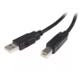 StarTech.com 3m USB 2.0 A-B kabelis, vīriešu/vīriešu, melns