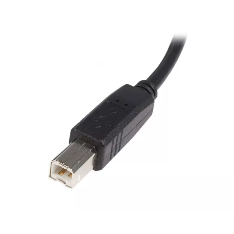 StarTech.com 3m USB 2.0 A-B kabelis, vīriešu/vīriešu, melns
