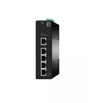 Pārvaldāms slēdzis LevelOne Hilbert 5-Port Industrial Gigabit Smart Lite Switch