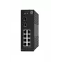 Pārvaldāms slēdzis LevelOne IGS-2110P Hilbert 10-portu industriālais Gigabit PoE Smart Lite