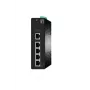 LevelOne Hilbert IGS-2105P — 5 portu industriālais Gigabit PoE+ viedais slēdzis