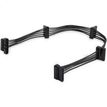 StarTech.com PYO4SATA SATA strāvas sadalītājs, 1 uz 4, 0.4 m, melns