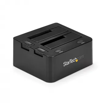 StarTech.com SDOCK2U33 divu slotu USB 3.0 uz SATA cietā diska dokstacija