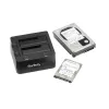 StarTech.com SDOCK2U33 divu slotu USB 3.0 uz SATA cietā diska dokstacija