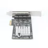 StarTech.com 4-Port 2.5Gbps NBASE-T PCIe tīkla karte, Intel I225-V, četru portu tīkla karte, Multi-Gigabit NIC, PCI Express servera LAN karte, darbvirsmas Ethernet interfeiss