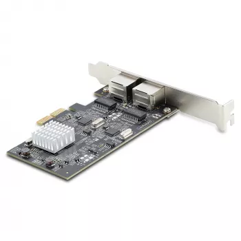 StarTech.com 2-Port 2.5Gbps NBASE-T PCIe tīkla karte, Intel I225-V, divu portu daudzgigabitu NIC, PCI Express servera LAN karte, galddatora Ethernet interfeiss