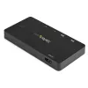 StarTech.com 2 portu USB-C KVM slēdzis - 4K 60Hz HDMI - kompakts divu portu UHD USB Type-C galda mini KVM slēdzis ar USB-C kabeļiem - barošana no USB - MacBook iPad Pro ThinkPad IdeaPad EliteBook