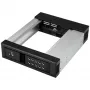 StarTech.com 5.25 inch uz 3.5 inch karstās maiņas cietā diska nodalījums - 3.5 inch SATA/SAS diskiem - bez paliktņa - alumīnijs