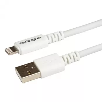 StarTech.com 3 m USB uz Lightning kabelis – garš iPhone/iPad/iPod lādētāja kabelis – Apple MFi sertificēts – balts