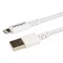 StarTech.com 3 m USB uz Lightning kabelis – garš iPhone/iPad/iPod lādētāja kabelis – Apple MFi sertificēts – balts