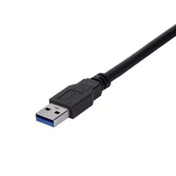 StarTech.com 1m melns SuperSpeed USB 3.0 pagarinātājkabelis A uz A - vīrietis/sieviete