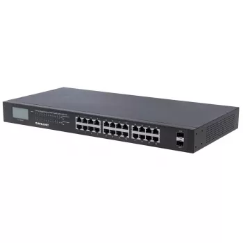 Nepārvaldāms slēdzis Intellinet 24-Port Gigabit Ethernet PoE+ 561242