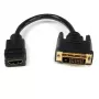 StarTech.com 8 collu HDMI uz DVI-D video kabeļa adapteris - HDMI sievišķais uz DVI vīrišķo