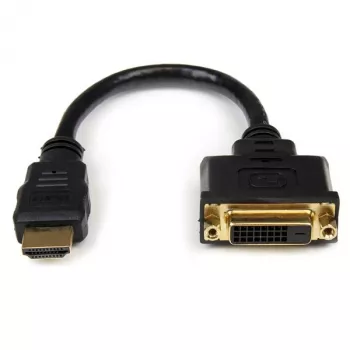 StarTech.com 8 collu HDMI–DVI-D video kabeļa adapteris – HDMI vīrišķais uz DVI sievišķo