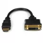 StarTech.com 8 collu HDMI–DVI-D video kabeļa adapteris – HDMI vīrišķais uz DVI sievišķo
