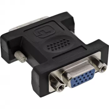 InLine DVI-A Adapteris DVI 12+5 vīriešu / VGA 15 HD / S-VGA sieviešu