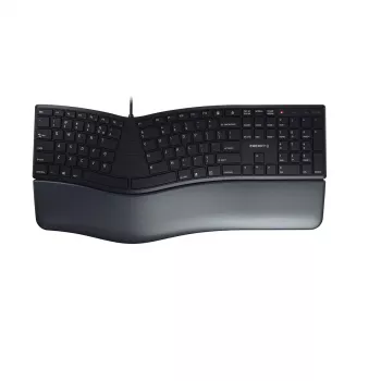 CHERRY KC 4500 ERGO tastatūra universāla USB QWERTY US English Melna