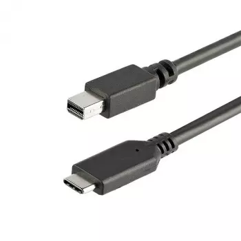 StarTech.com 1 m USB-C uz Mini DisplayPort kabelis - 4K 60Hz - Melns