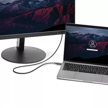 StarTech.com 1 m USB-C uz Mini DisplayPort kabelis - 4K 60Hz - Melns