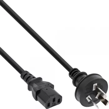 InLine strāvas kabelis, Ķīnas kontaktdakša / 3-pin IEC C13, 1.8m