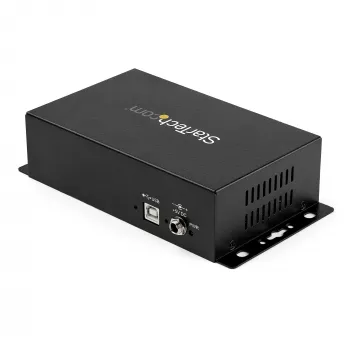 StarTech.com 8 portu USB–DB9 RS232 seriālā adaptera centrmezgls – industriāls, DIN sliedes un sienas montāžai