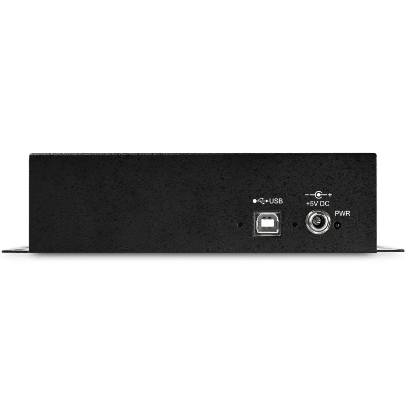 StarTech.com 8 portu USB–DB9 RS232 seriālā adaptera centrmezgls – industriāls, DIN sliedes un sienas montāžai