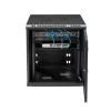 StarTech.com 4-stabu 12U sienas tīkla skapis ar 1U plauktu, 19 collu eņģu sienas servera statīvs datu/AV/elektronikas/datoru iekārtām, elastīgs ventilējams skapis