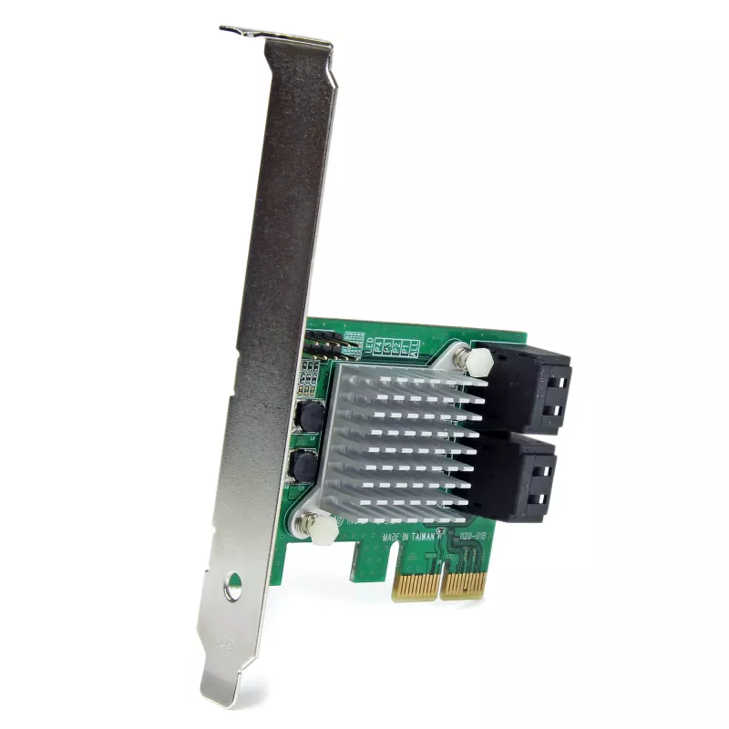 StarTech.com 4 Portu PCI Express 2.0 SATA III 6Gbps RAID Kontroliera Karte ar HyperDuo SSD Slāņošanu