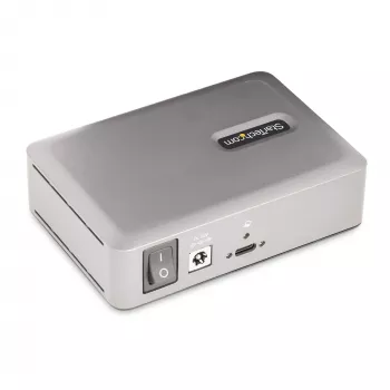 StarTech.com 7-Portu USB-C centrmezgls - 5x USB-A + 2x USB-C - pašbarojošs ar 65W barošanas bloku - USB 3.1 10Gbps - galda/klēpja USB centrmezgls ar 3 pēdu USB-IF sertificētu bloķējošu kabeli