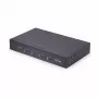 StarTech.com 4 portu KM slēdzis ar peles pārslēgšanu, USB slēdzis tastatūrai/pelei, 3.5mm/USB audio, perifērijas koplietošana 4 datoriem, TAA atbilstošs