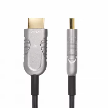 StarTech.com 50ft (15.2m) HDMI 2.1 hibrīds aktīvais optiskais kabelis (AOC), CMP, plenumam, 8K Ultra High Speed HDMI 2.1/2.0 optiskais kabelis, 48Gbps, 8K 60Hz/4K 120Hz, HDR10+/FRL/TMDS/eARC