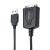 StarTech.com 3 pēdu (1 m) USB uz seriālo kabeli ar COM porta saglabāšanu, DB9 vīriešu RS232 uz USB pārveidotājs, USB uz seriālo adapteris PLC/printerim/skenerim, Prolific mikroshēmojums, Windows/Mac