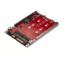 StarTech S322M225R divu slotu M.2 uz SATA RAID adapteris 2,5 collu diskdzinim